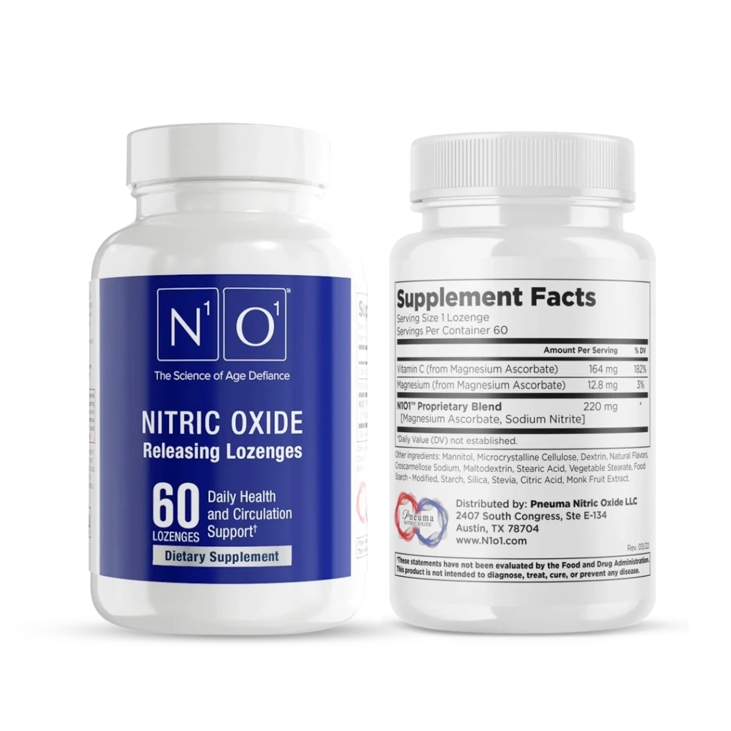 N1O1 nitric oxide nitric oxide nitric oxide lozenges